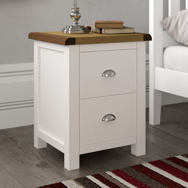 Brambly Cottage Solid Wood Bedside Table & Reviews Wayfair.co.uk